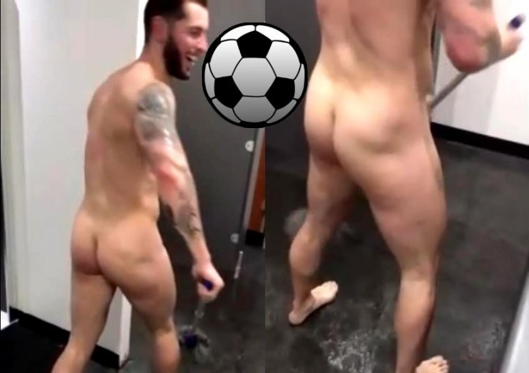 V Deo Jogador De Futebol Pelado Sem Medo No Vesti Rio