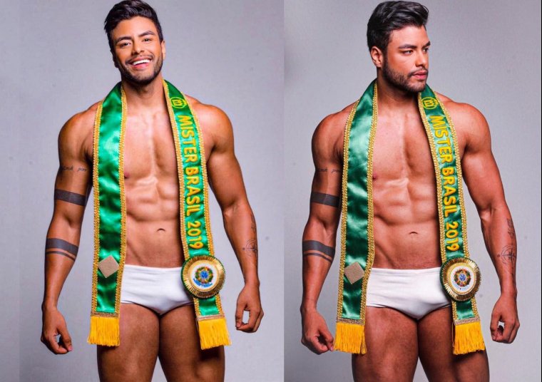 Mister Brasil Posa Para Ensaio Sexy De Cueca Branca