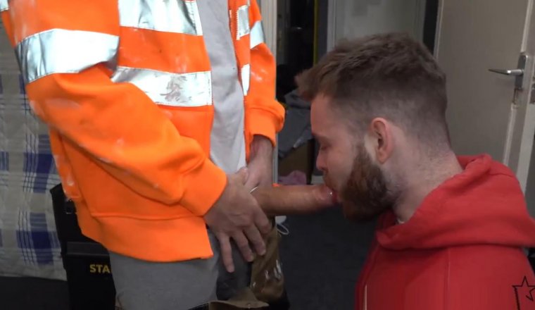 Vídeo Gari bruto roludo e comedor que roubou a cena