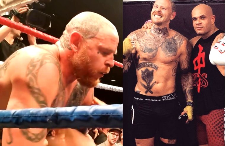 Lutador Jason Ellis deu o cu após atingir meta de fãs